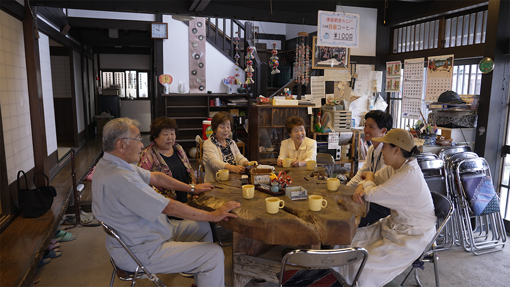 お茶会の様子g